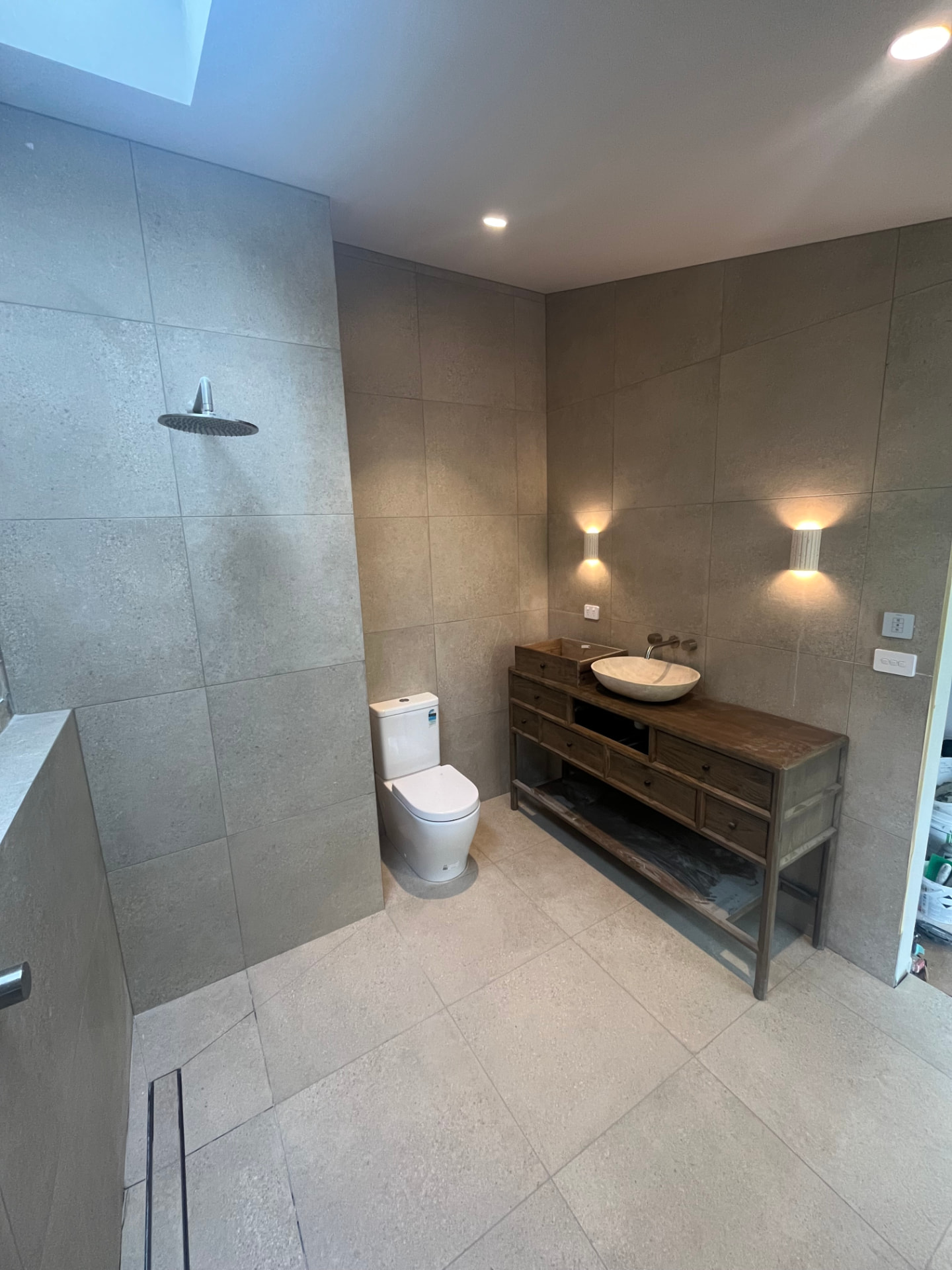 Full bathroom renovation
